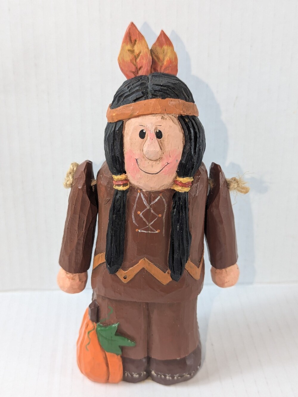 Vintage Eddie Walker Native American Harvest Figurine